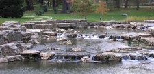 Landscape Stone Water Ripples